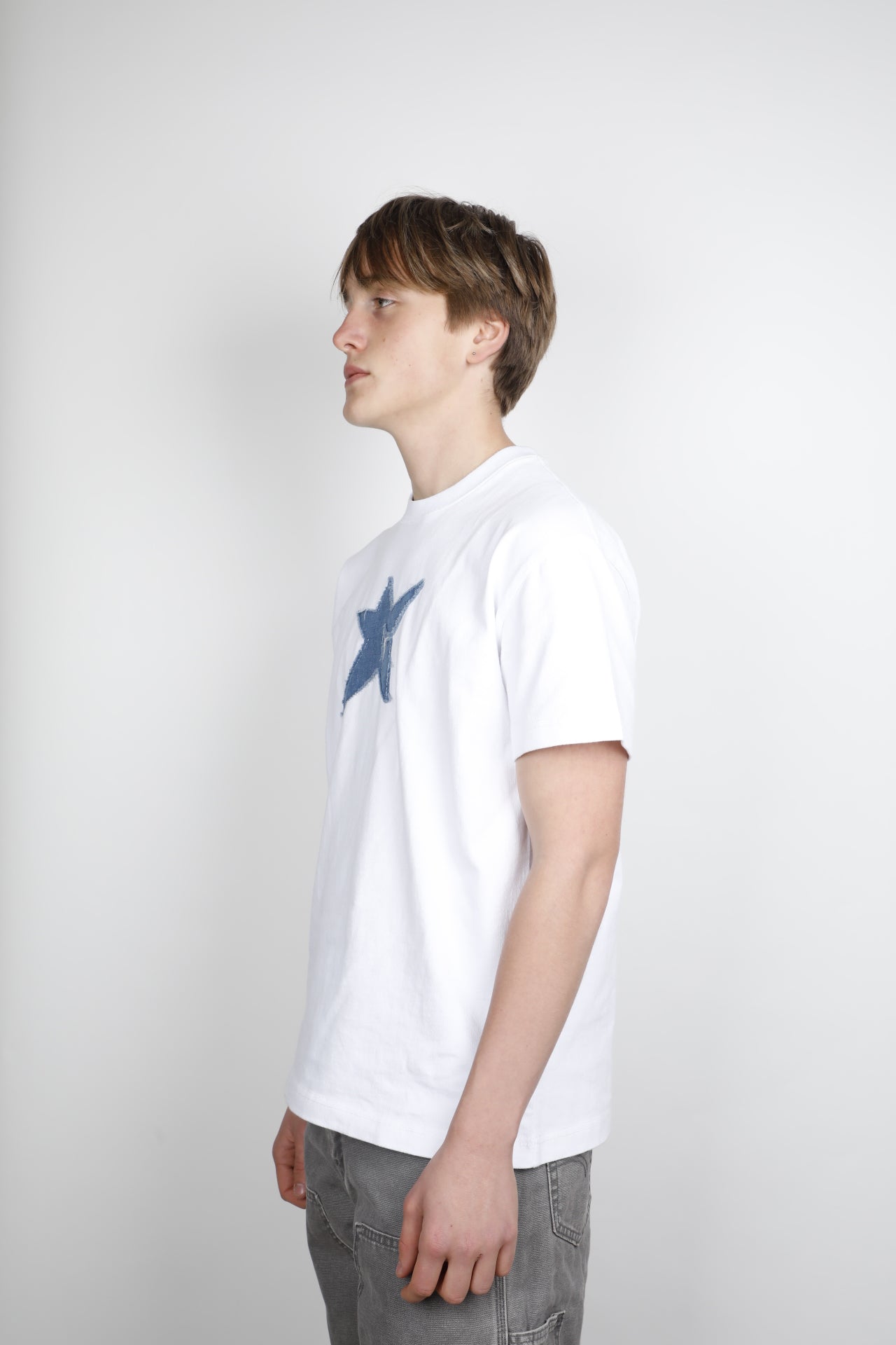 C-STAR DENIM T-SHIRT