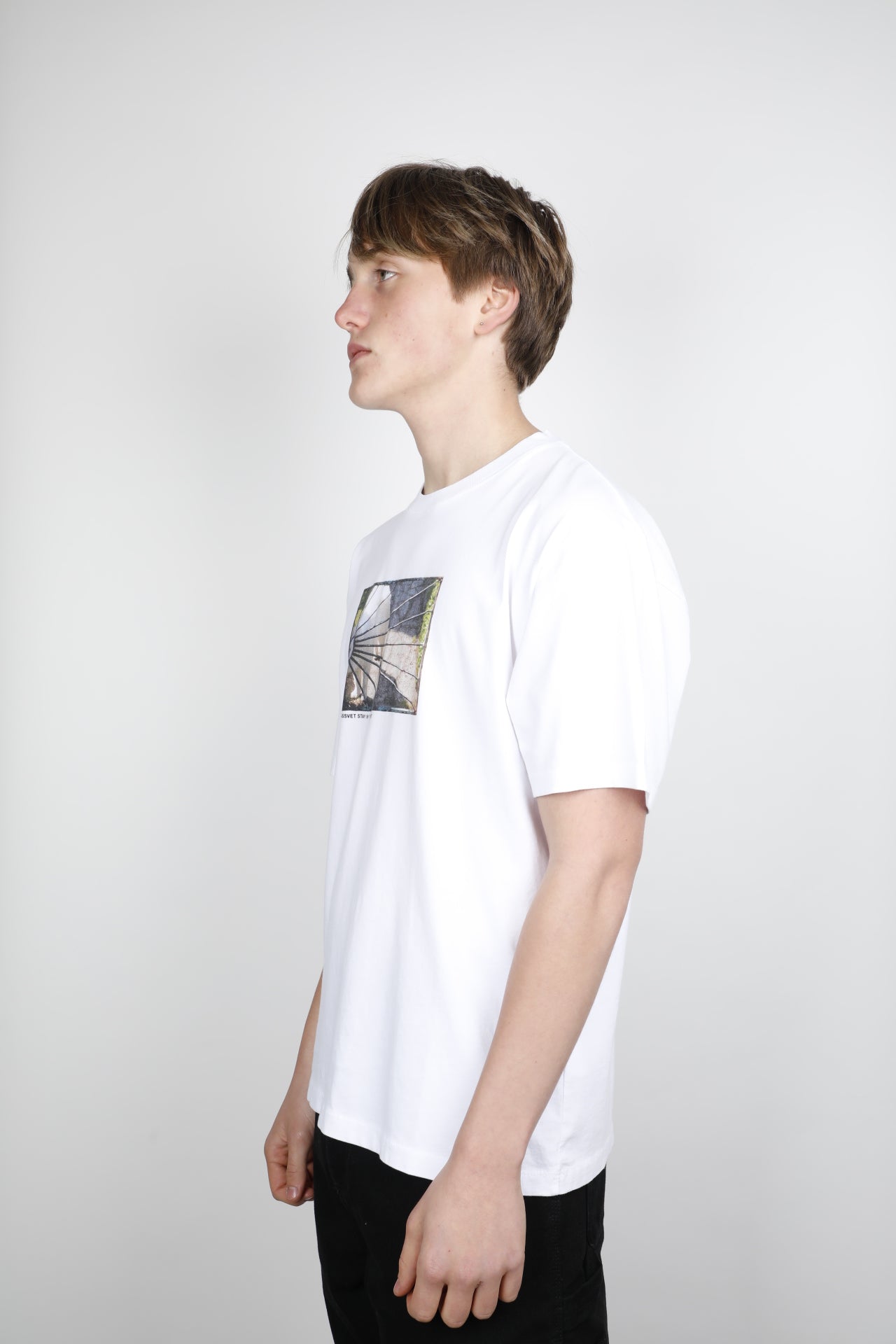 MEN DOG LOGO T-SHIRT KNIT