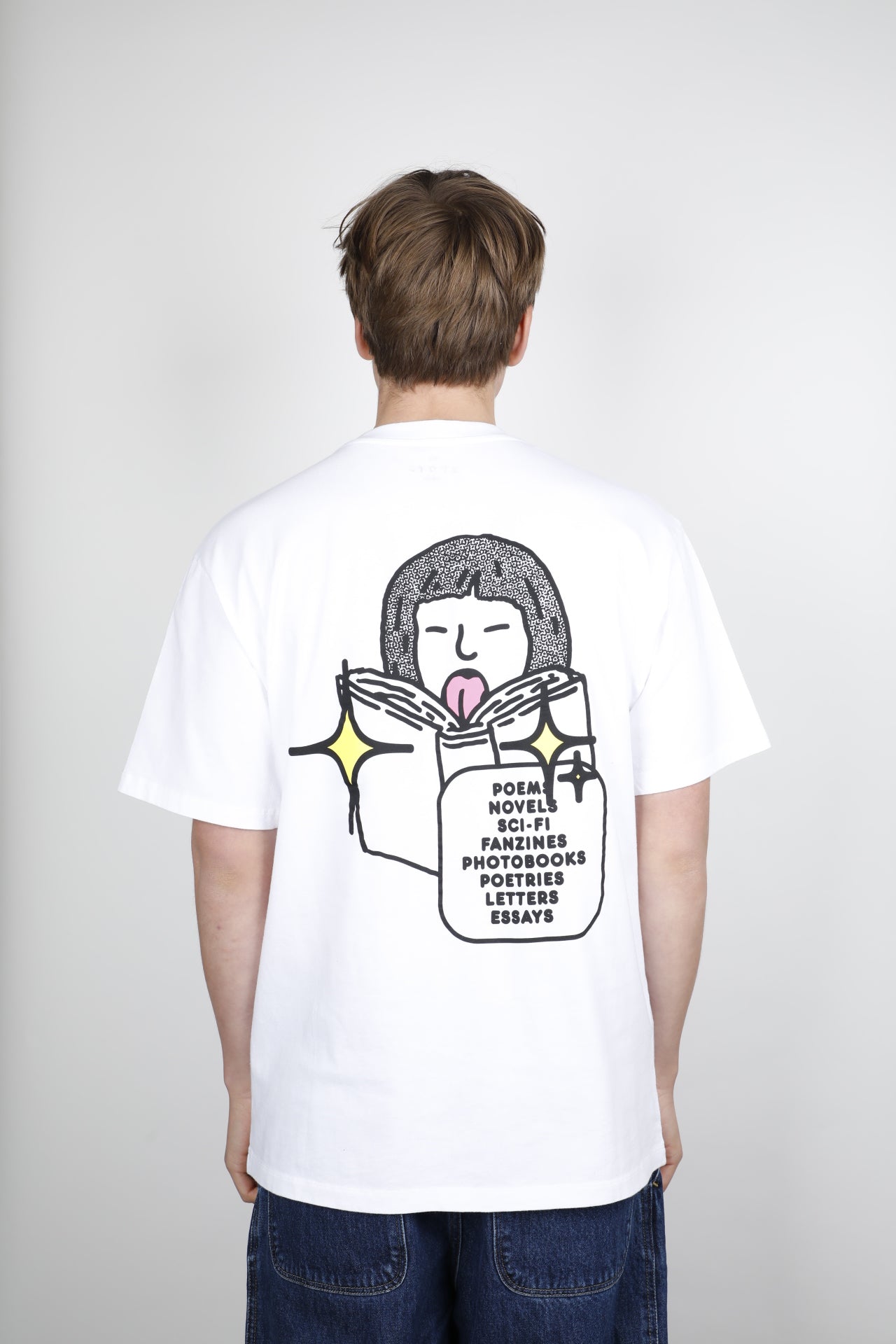 LOVE IN THE BOOKS TS SINGLE JERSEY