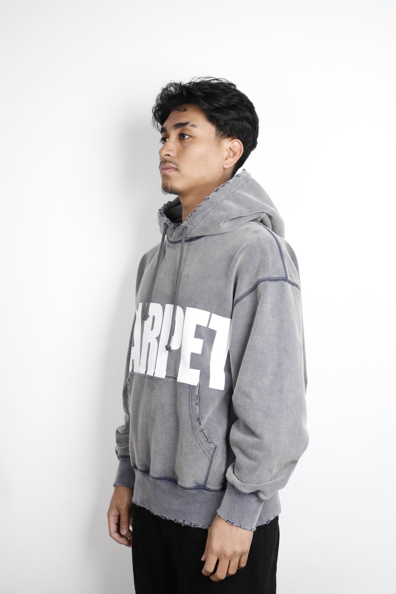 BATTERED HOODIE