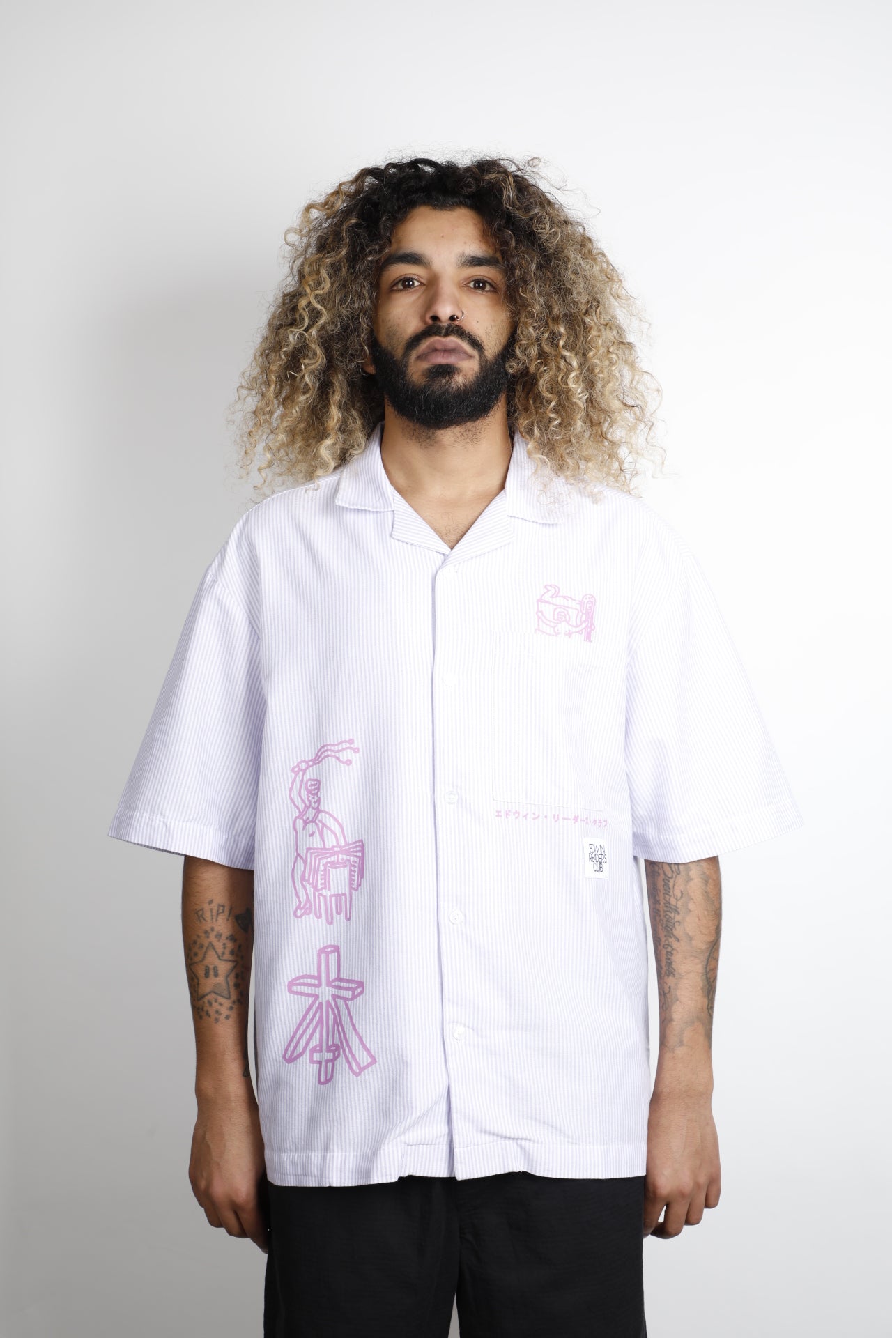 READER'S CLUB SHIRT SS STRIPED OXFORD