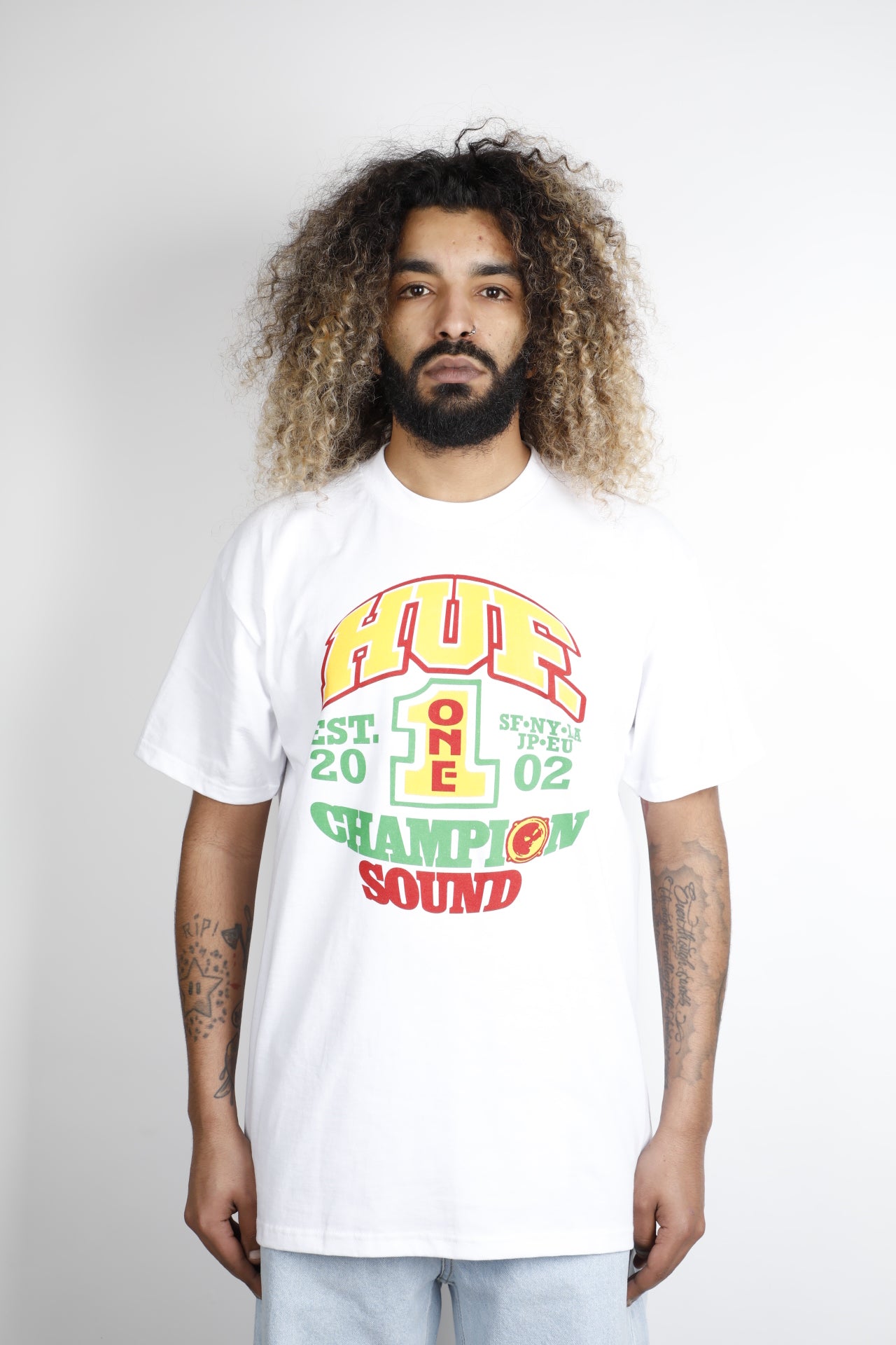 T-SHIRT CHAMPION SOUND SS