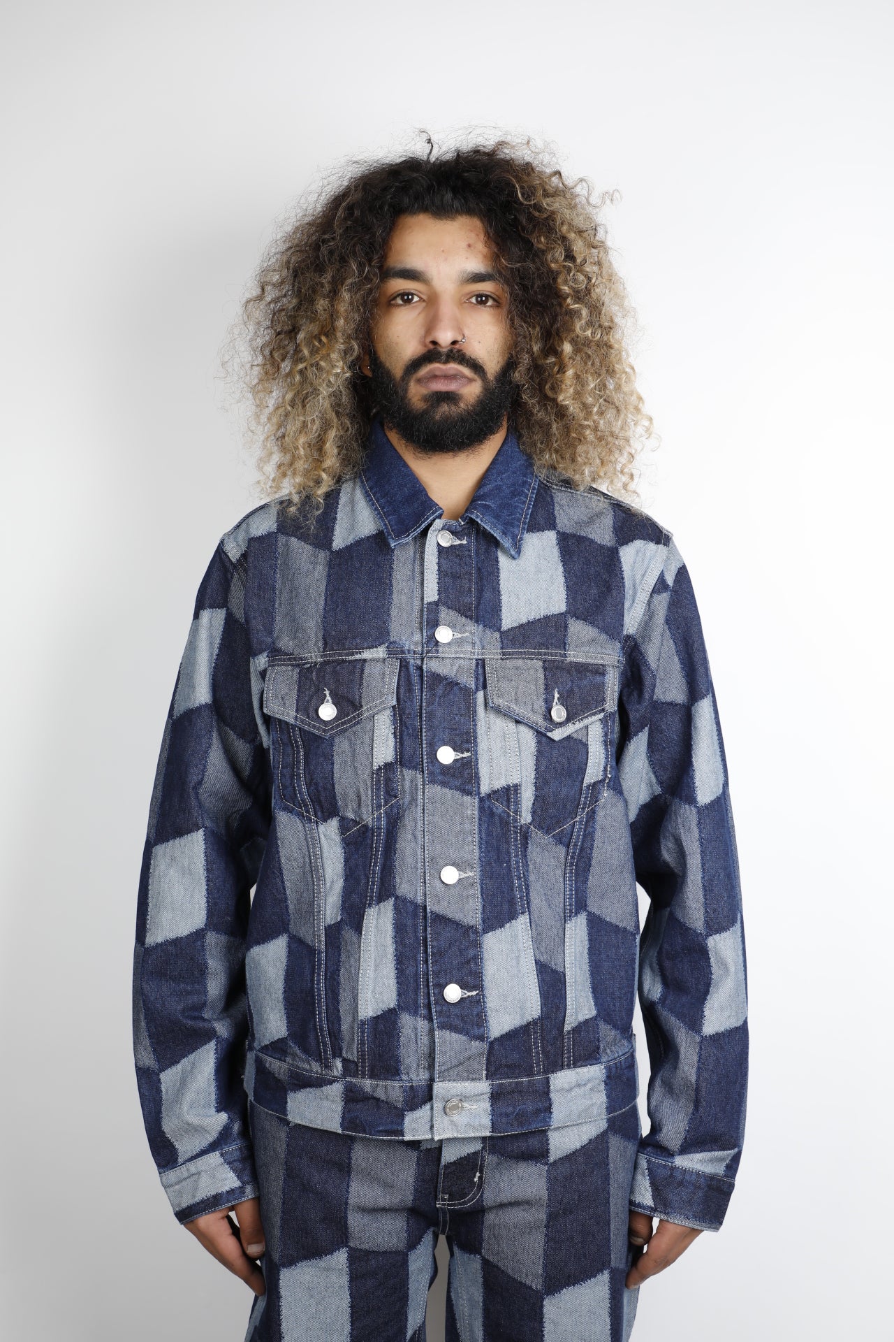 JACKET PATCHWORK DENIM