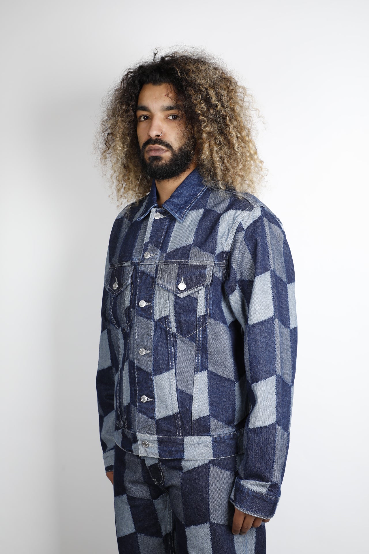 JACKET PATCHWORK DENIM