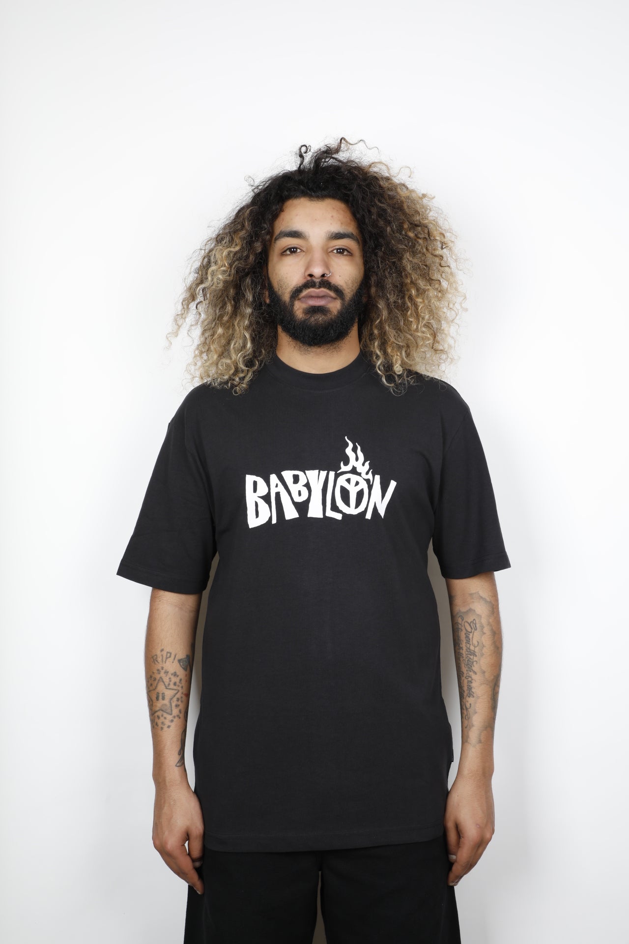 BURNING PALM TEE