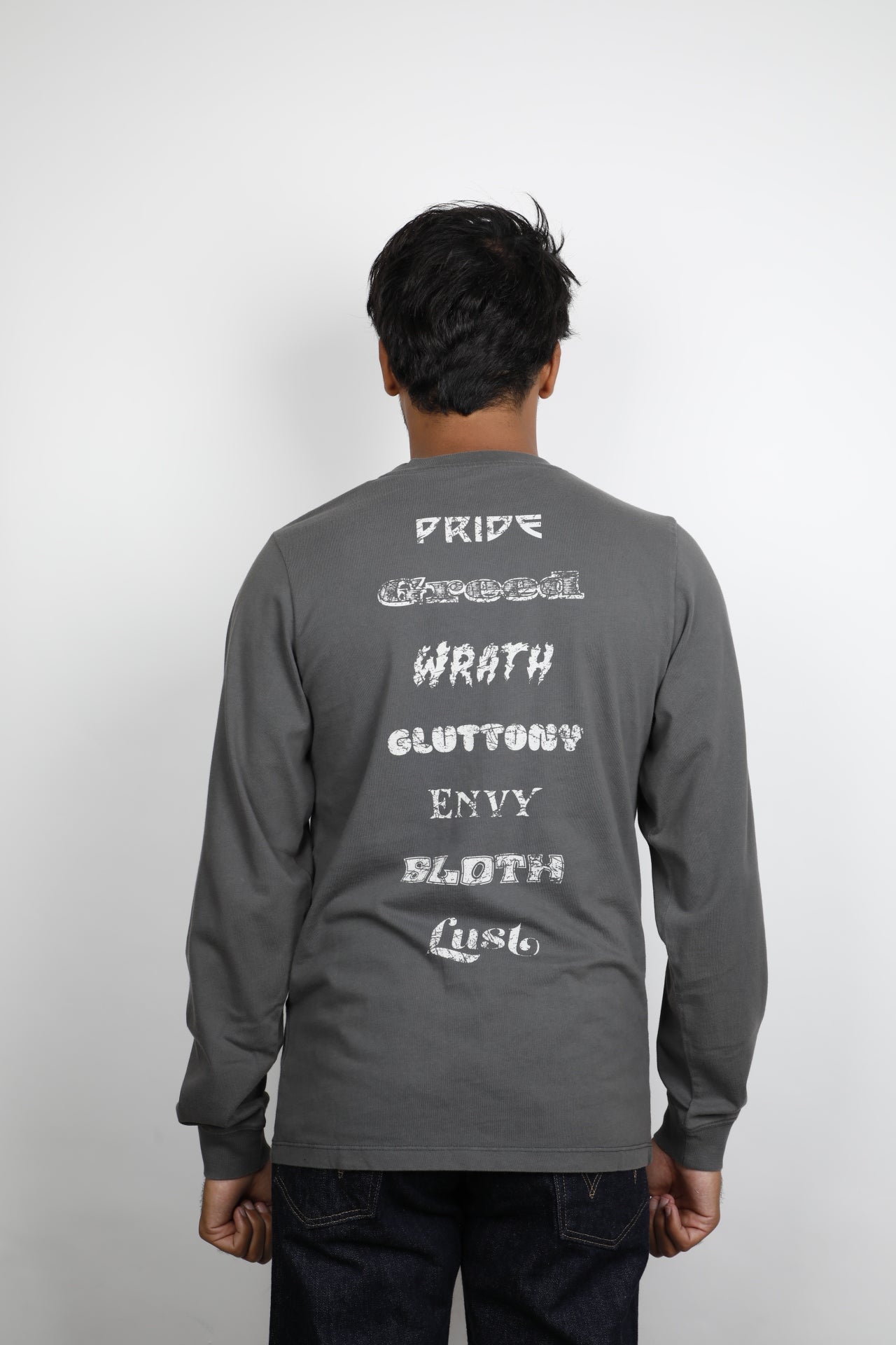 7 SINS LS TEE KNIT