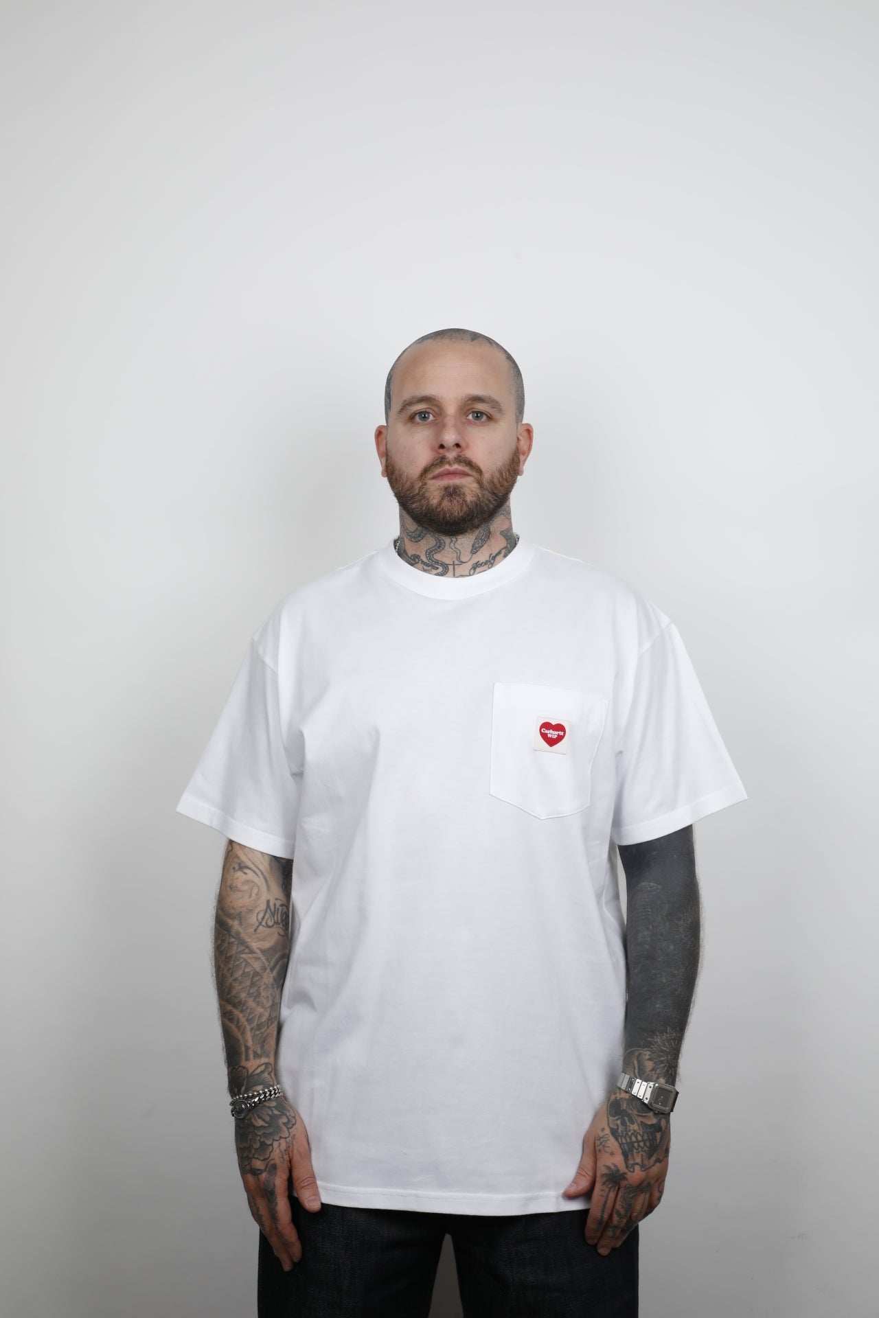 S/S POCKET HEART T-SHIRT