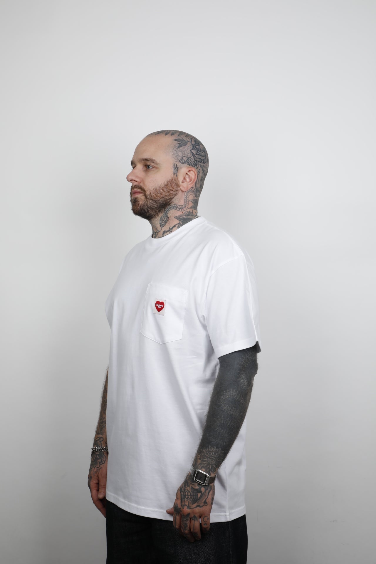 S/S POCKET HEART T-SHIRT