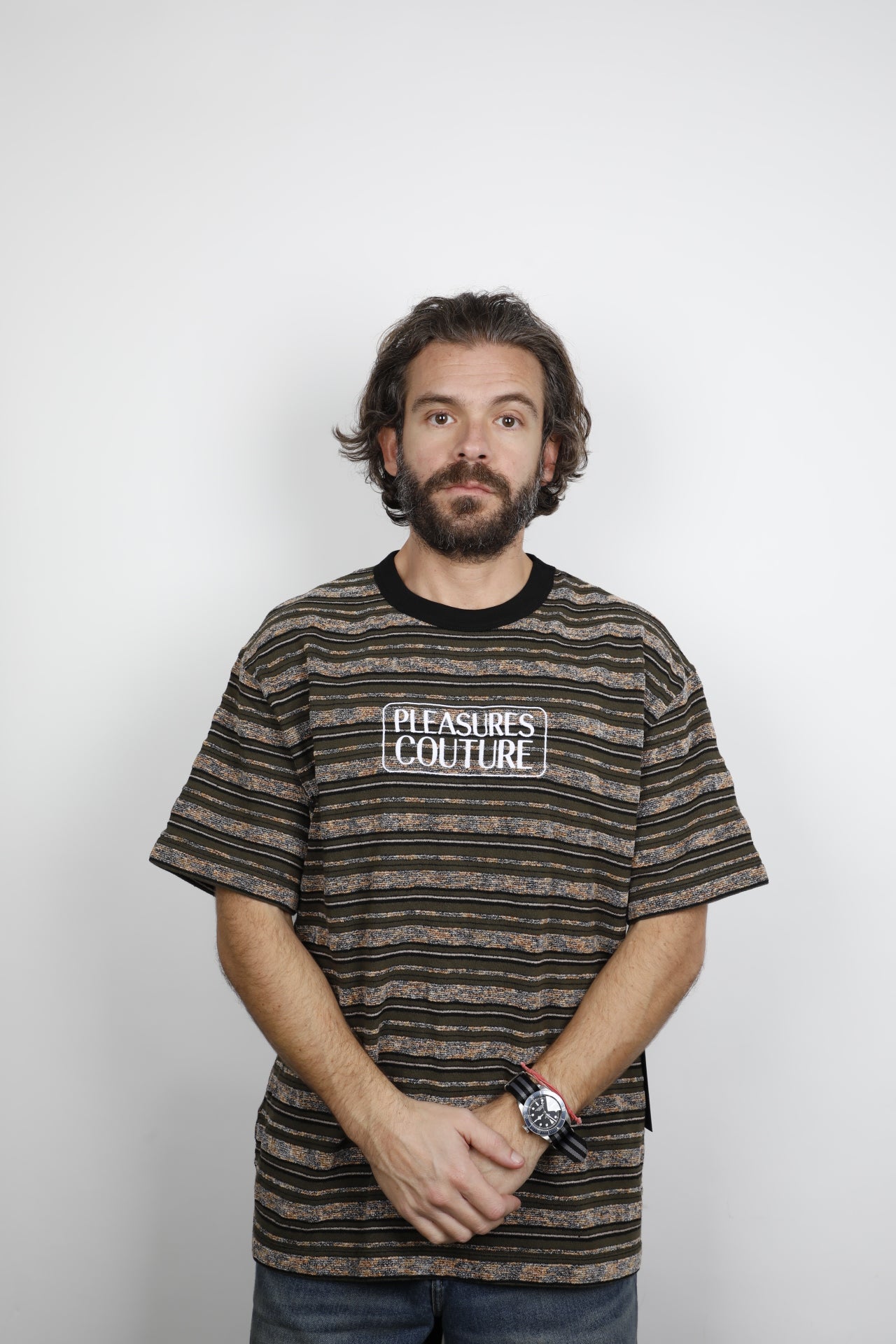 COUTURE STRIPE SHIRT