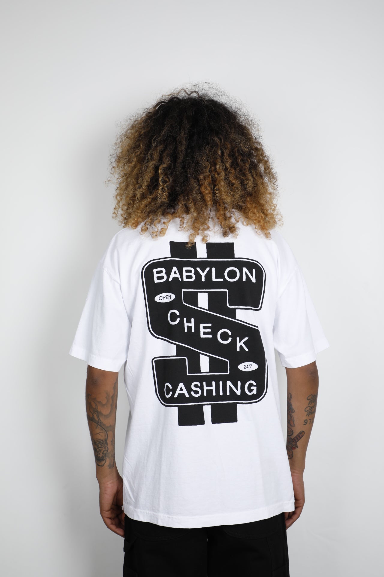 CHECK CASHING T-SHIRT