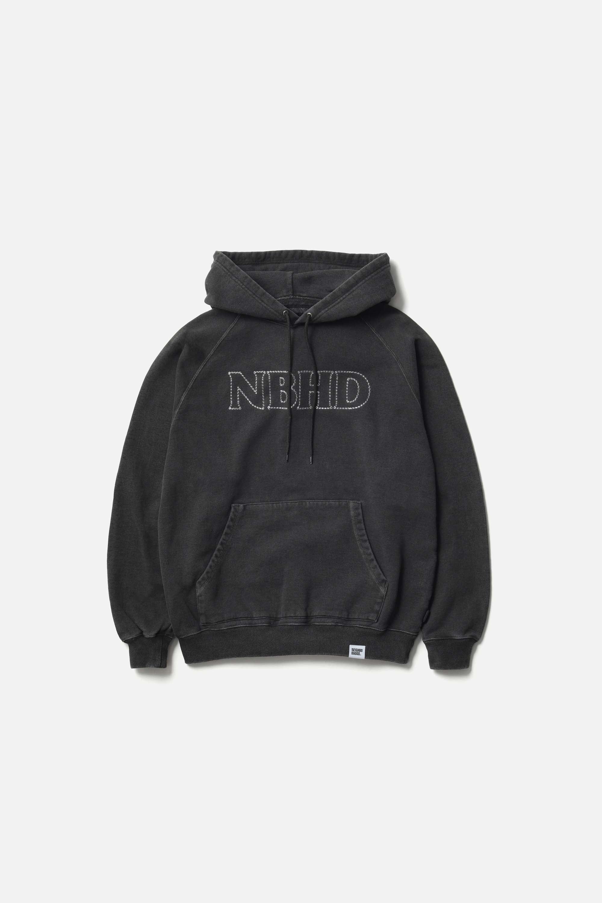 PIGMENT DYED SWEAT HOODIE LS