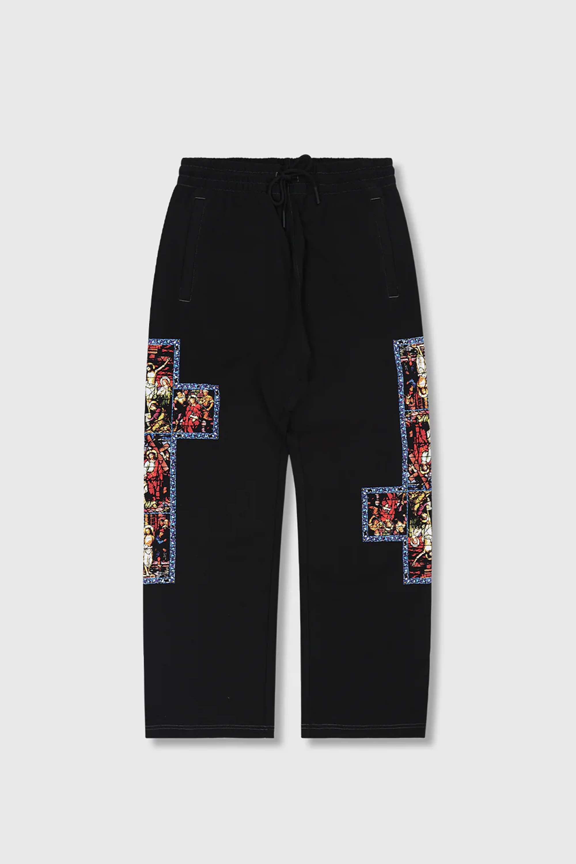 BLASPHEMY COTTON PANTS