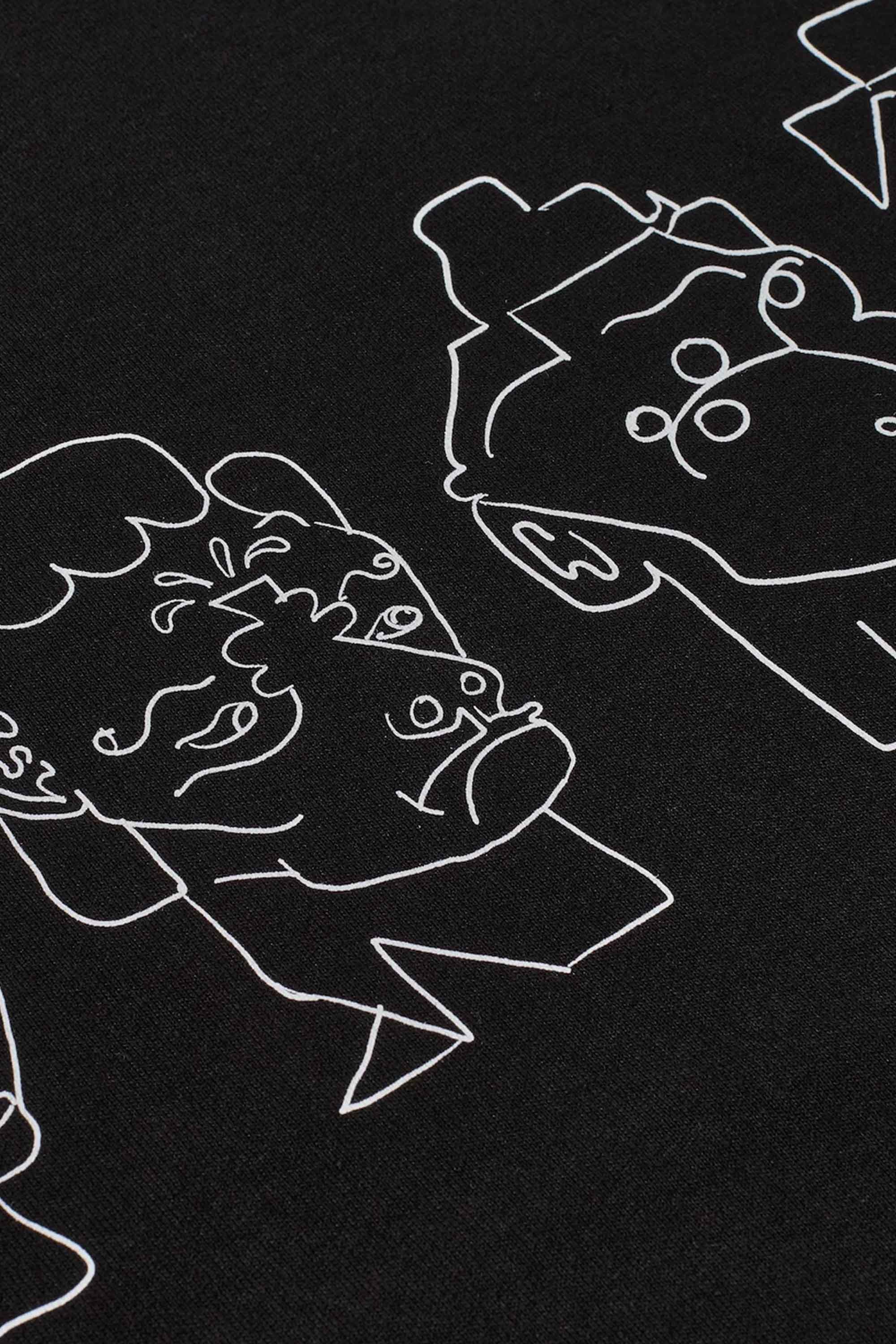 CONTRAST TEE 8 HEADS