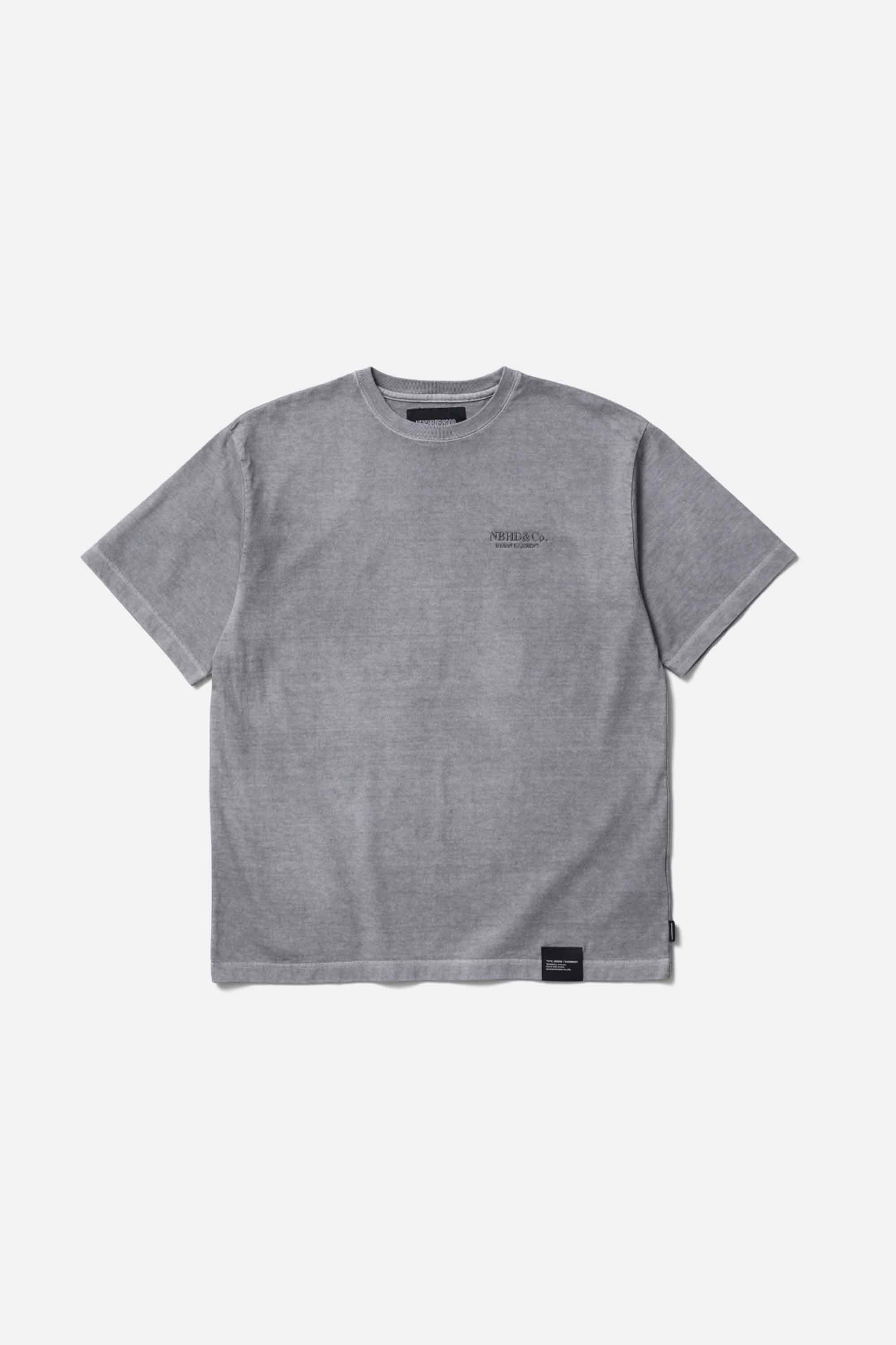 PIGMENT DYED CREWNECK SS